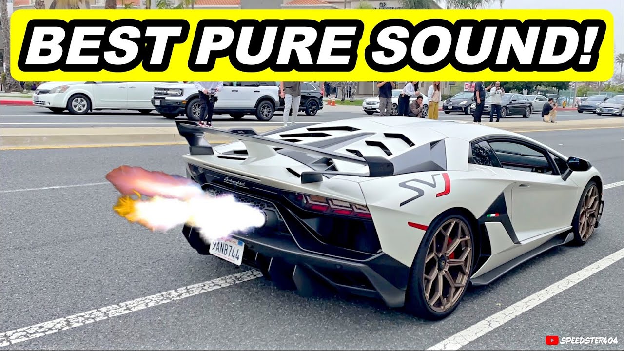 Best Supercars Acceleration Sound! Gintani Avetnador SVJ, Huracan, 812 GTS, 765LT, C8 Z06 [Ep.2]