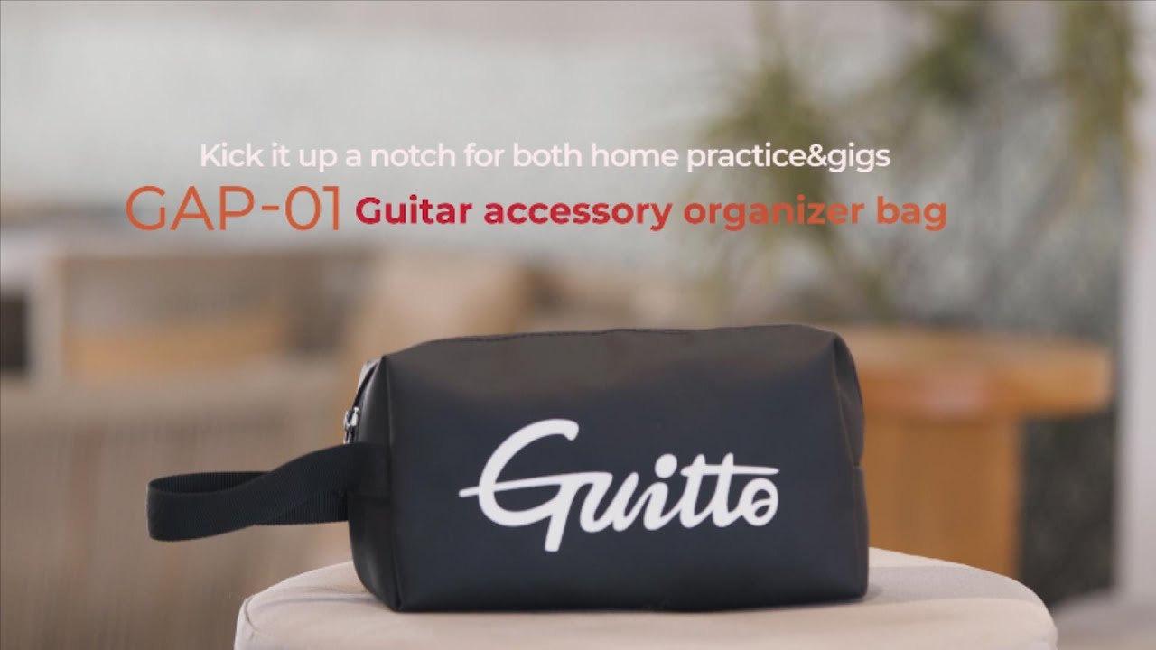 Guitto GAP-01 - Guitar accessory organizer bag