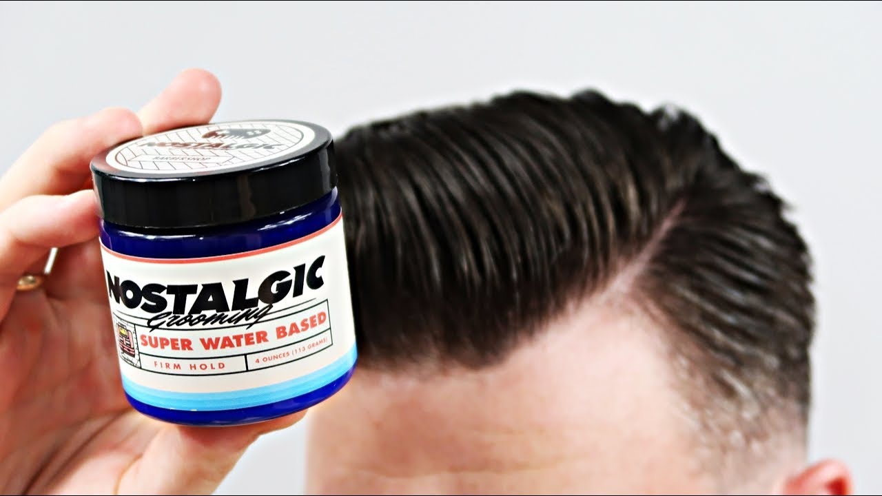 Nostalgic Grooming Super Water Based - recenzja pomady do włos&oacute;w