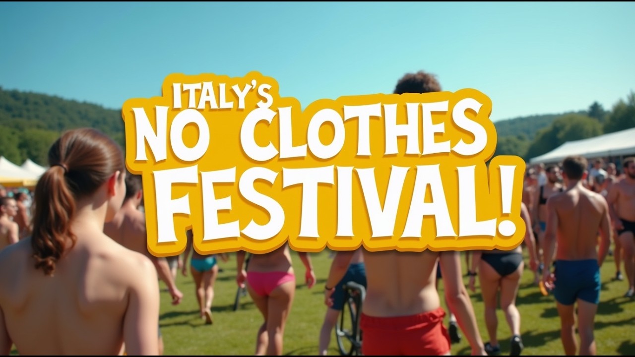 🇮🇹 Italy&rsquo;s Biggest Naturist Festival &ndash; Why Thousands Live with NO Clothes!