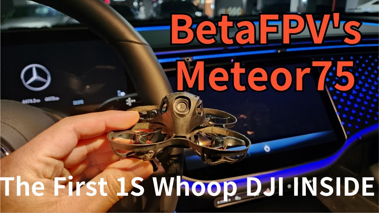 Betafpv의 Meteor75로 DJI 1셀 기체 만들기 #Meteor75 #Betafpv #djiO4airunit #1Swhoop #1swithDJI