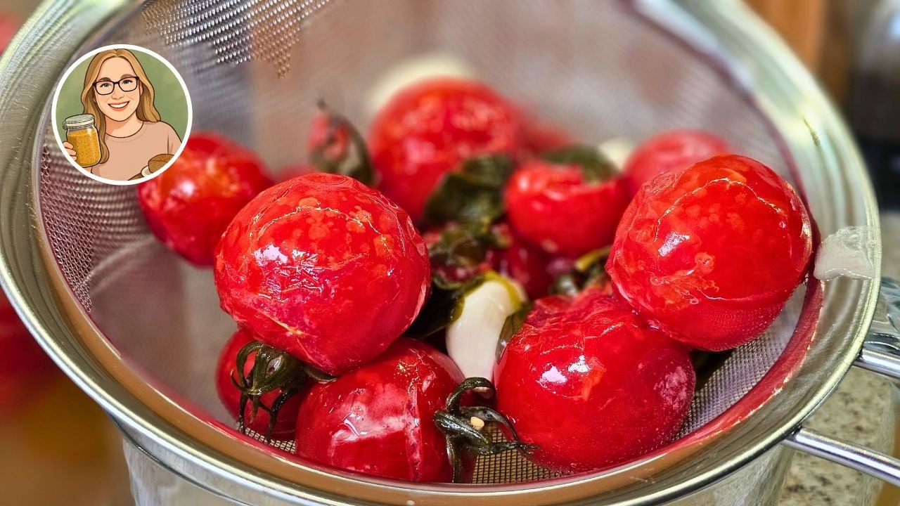 Fermentierte Tomaten 🍅💛 So bleiben sie lebendig & aromatisch