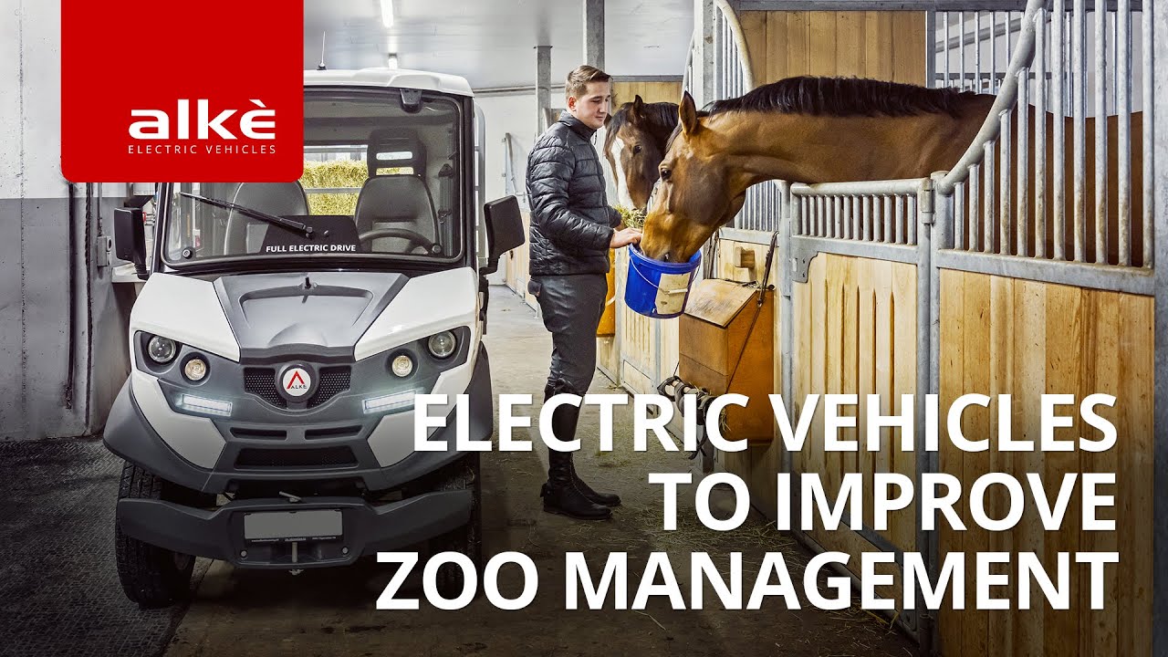 Discover Alk&egrave; electric vehicles for zoo management and maintenance!