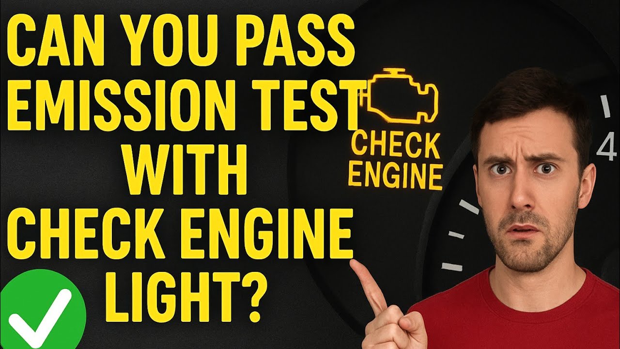 Можно ли контролировать выбросы при загорании индикатора Check Engine?