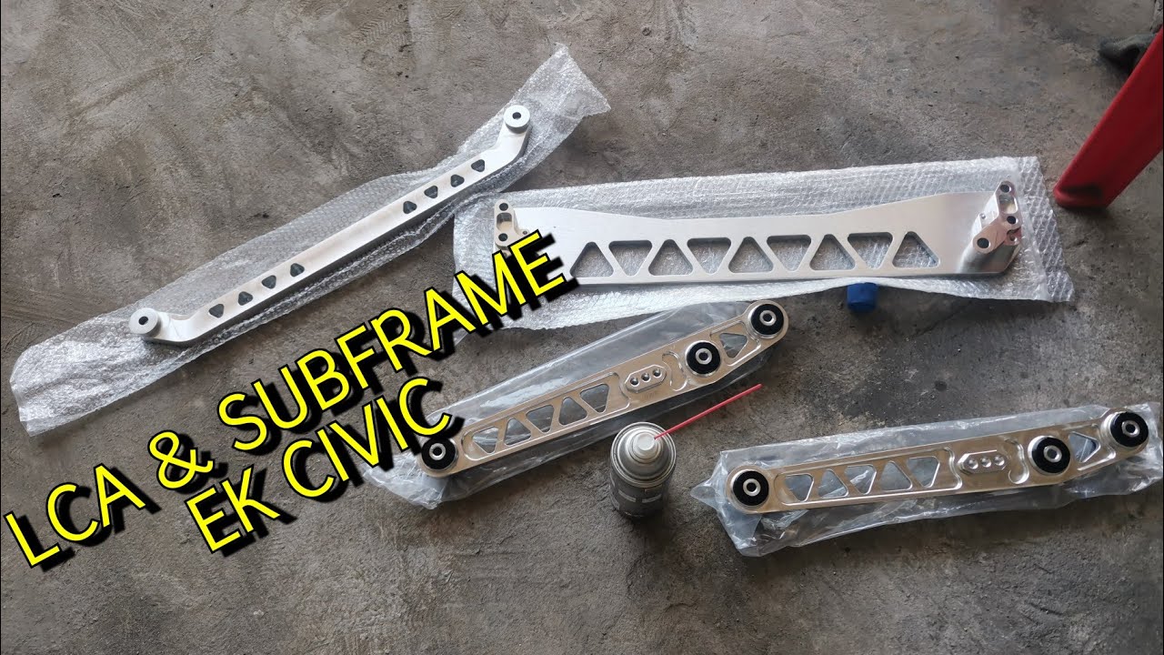 BWR LCA & SUBFRAME SET CIVIC BIGOTE INSTALL | RACE PREP.