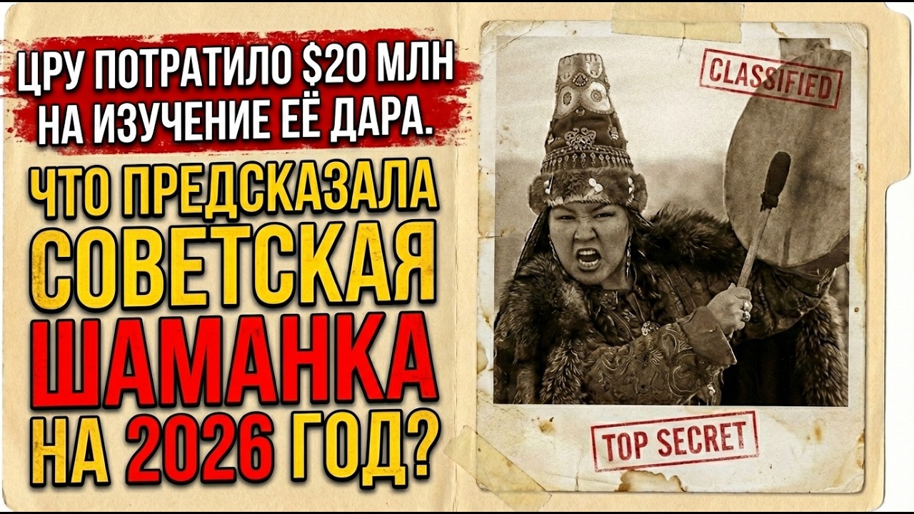 Шаманка из СССР предсказала февраль 2022 за 2 года. Вот что ждёт Россию в 2026-м.