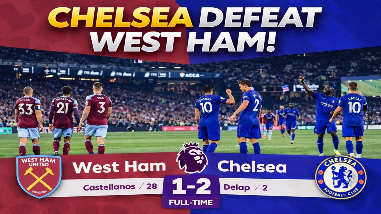 Chelsea COMPLETE Comeback vs West Ham 😱 | West Ham 1-2 Chelsea | Full-Time Drama