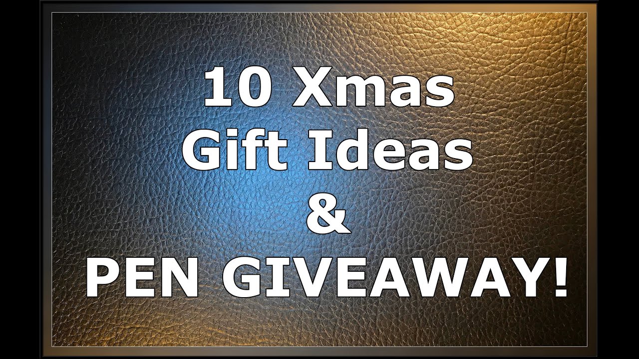 10 Holiday Gift Ideas For Fountain Pen Lovers