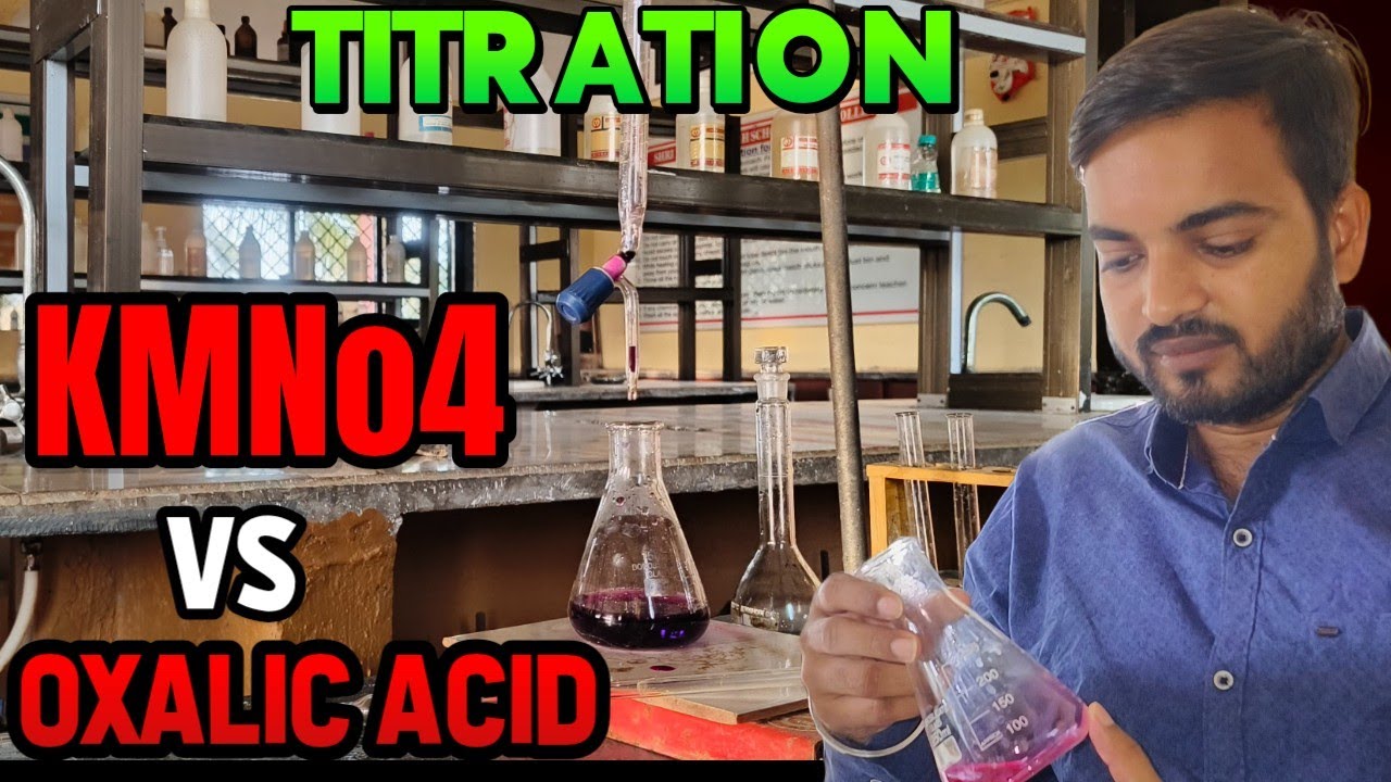 Titration KMNo4 vs Oxalic acid || Class 12th Chemistry practical #cbse #class12thpractical