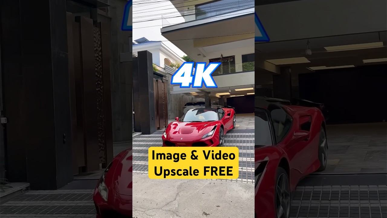 FREE AI Image Upscale Tool 🔥 #shorts