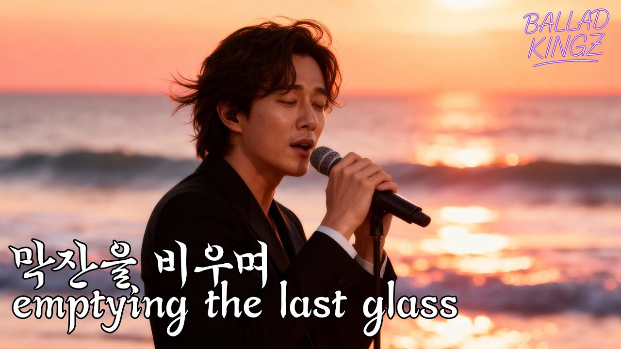 막잔을 비우며, 감성 발라드 ( emptying the last glass )