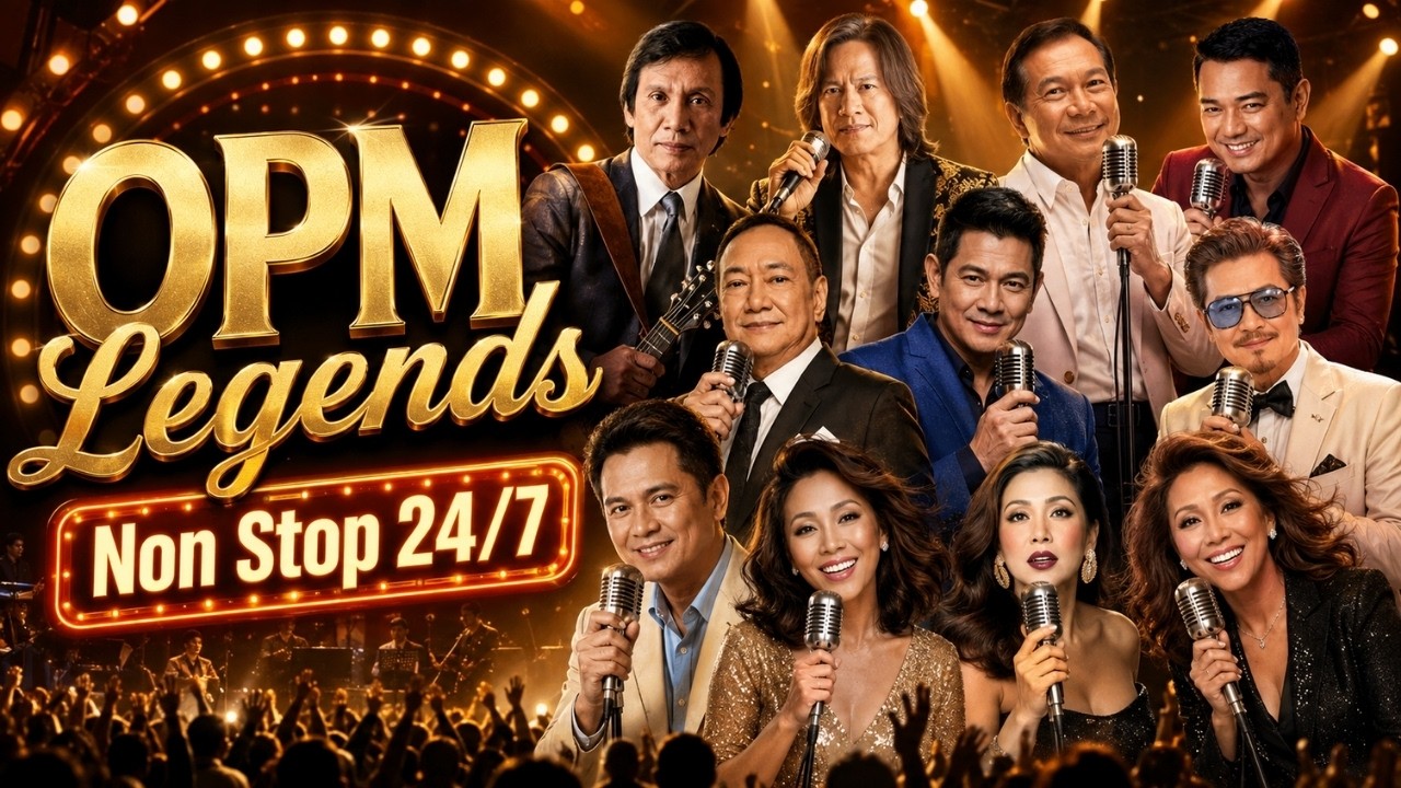 Best Of All OMP Classic Legends Non Stop - Best OPM Songs 24/7 | OPM Soul Revival Live Stream