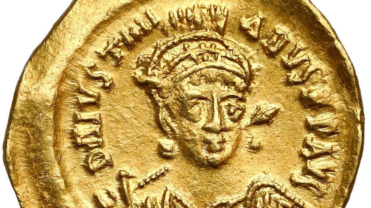 Justynian I Wielki (527-565 n.e.) Solidus, Konstantynopol