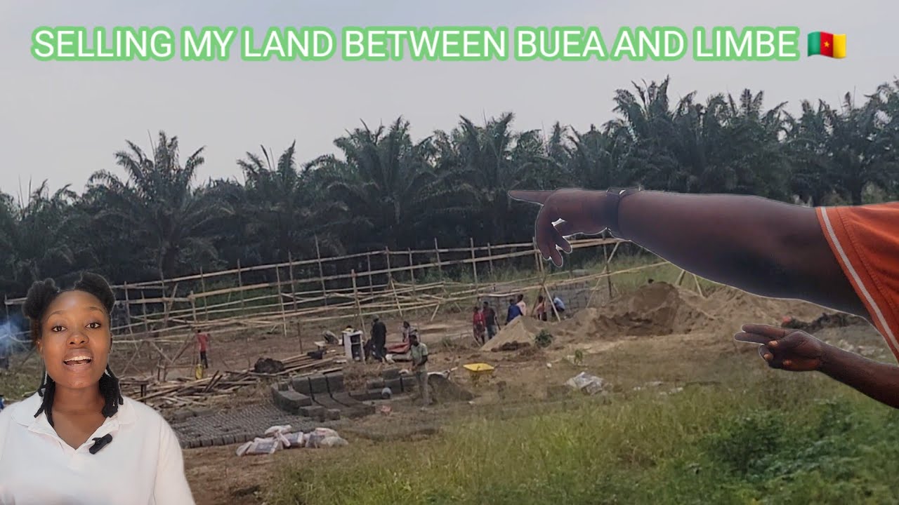LAND FOR SALE IN CAMEROON 🇨🇲,  LIMBE, BUEA || COME WITH ME TO MY LAND FOR SALE