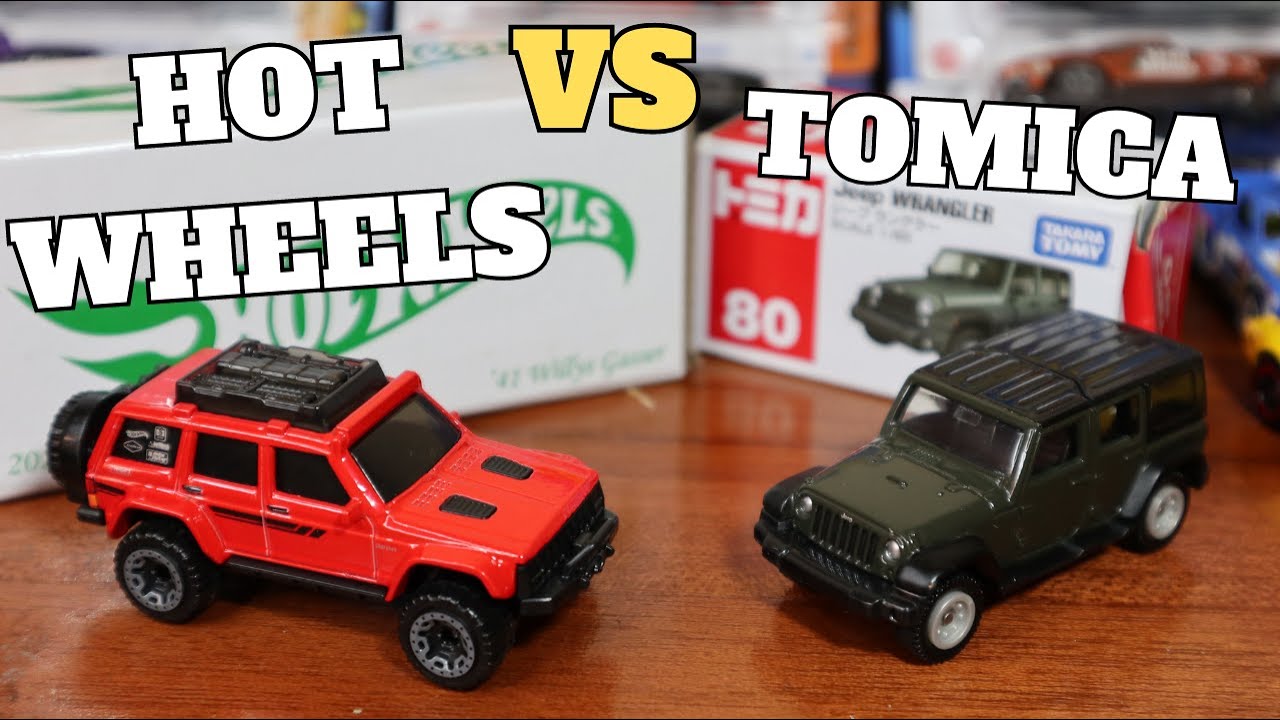 HOT WHEELS VS TOMICA