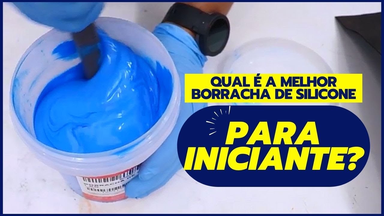 Borracha de silicone para MOLDES, Diferenças entre elas e qual é a melhor? (AULA COMPLETA)