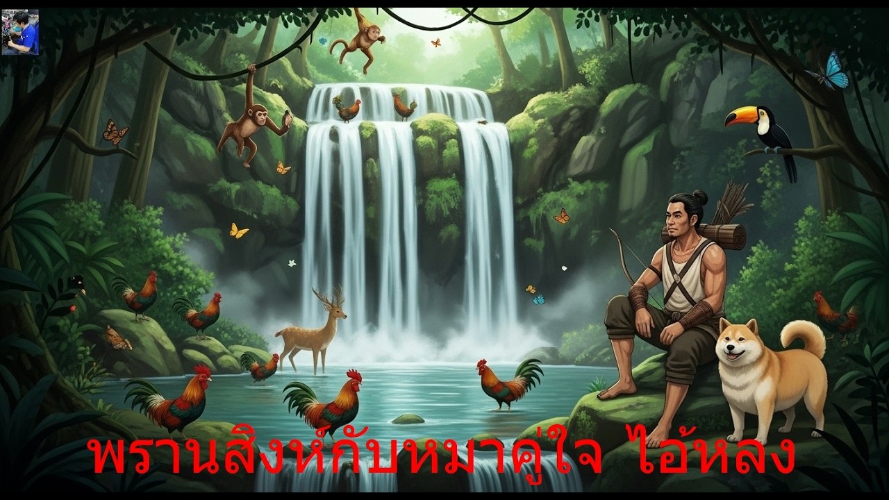 เรื่อง พรานสิงห์กับหมาคู่ใจ ไอ้หลง
