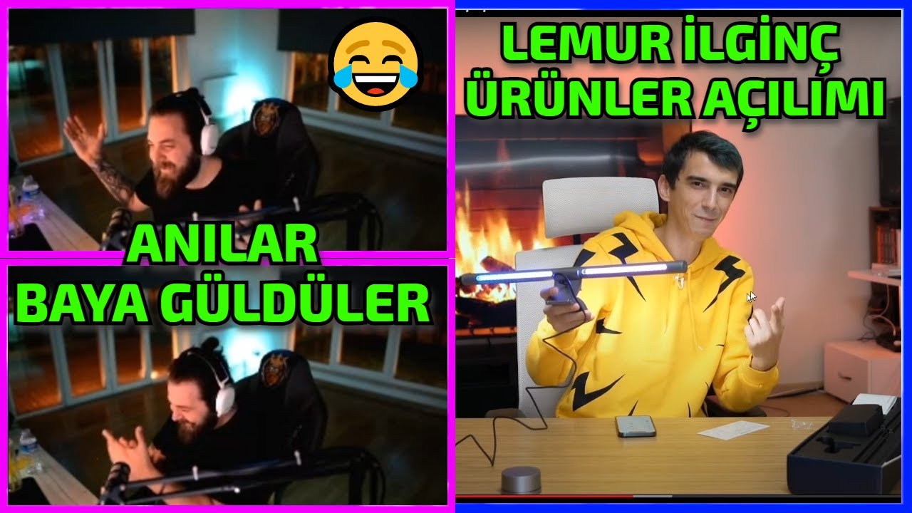ELRAENN Reacting Mendebur Lemur İlginç Ürünler Toplu Paket Açılımı