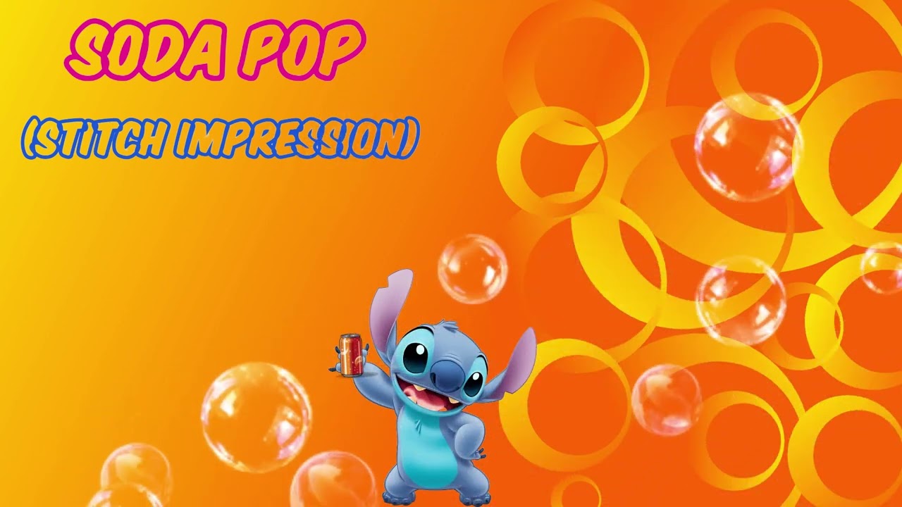 Netflix K-Pop Demon Hunters Soda Pop Stitch Impression