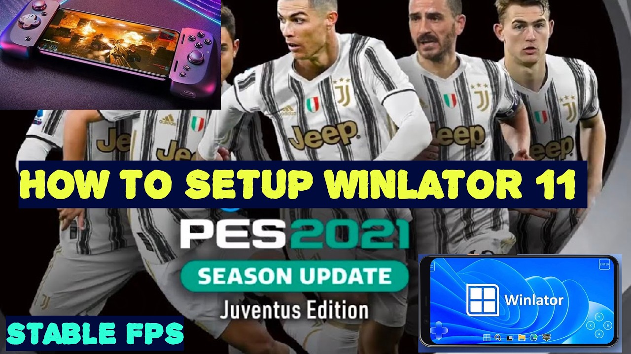 PES 2021 on Android! Winlator 11 + GameHub Setup Guide (No PC Needed