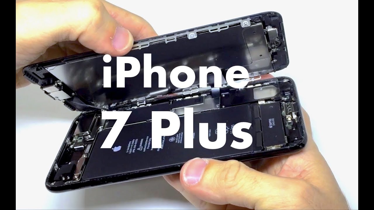 Como Trocar o Display Frontal Tela Touch LCD do iPhone 7 Plus da Apple Tutorial Completo