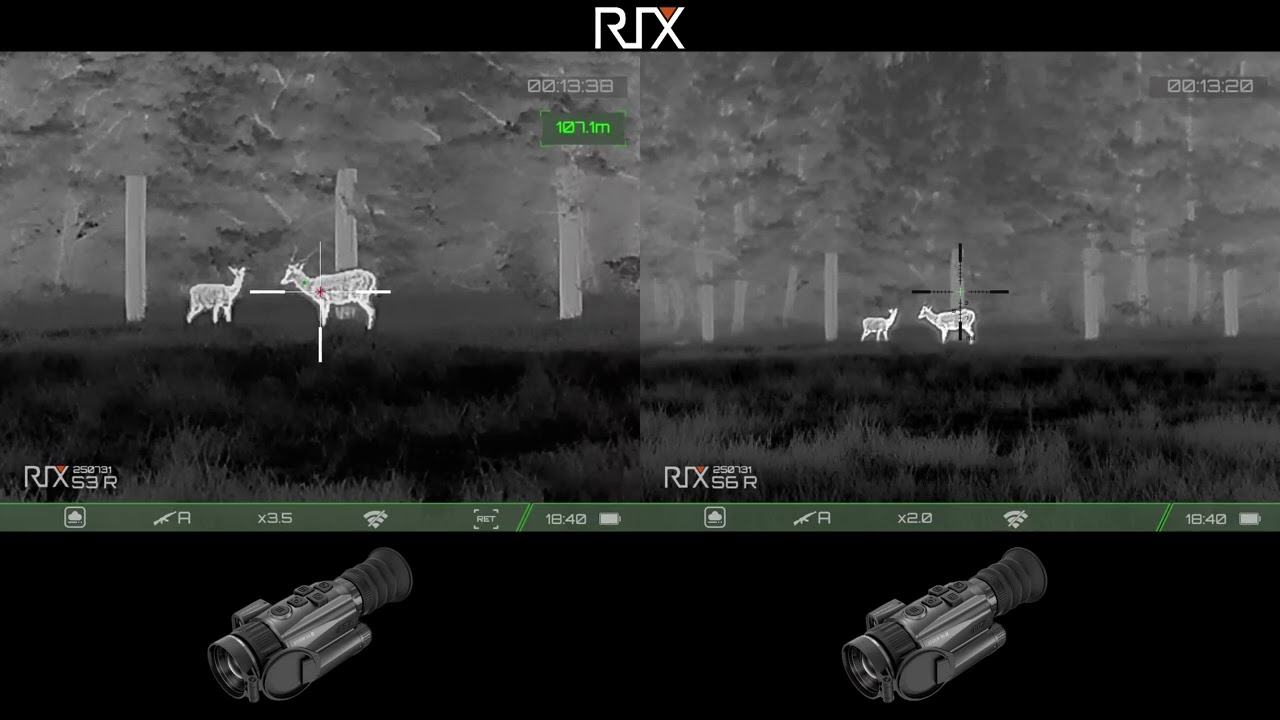 RIX Storm S3R vs S6R - por&oacute;wnanie celownik&oacute;w termowizyjnych #rixoptics #rixstorm