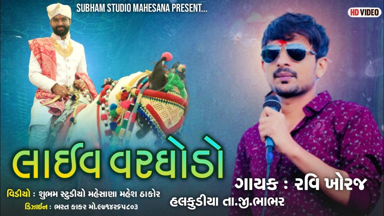 Ravi Khoraj || Hamir Kamlivda Na Lagan || Halkudiya Live || HD Video 2022