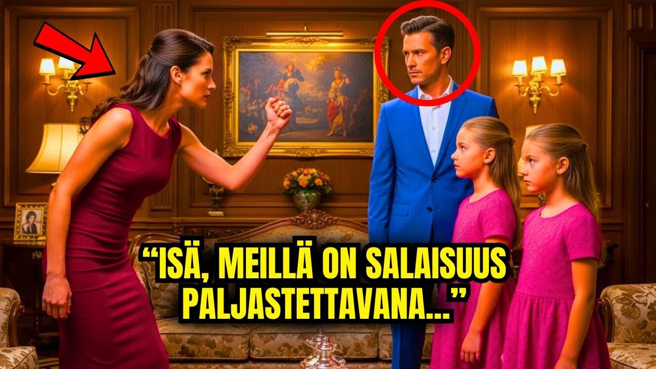 Kaikki pelkäsivät miljonäärin uutta vaimoa, mutta hänen kaksostyttärensä paljastavat jotakin...