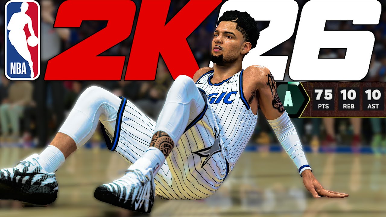 NBA 2K26 MyCAREER — 70 очков трипл-дабла — без трёхочковых против Карри