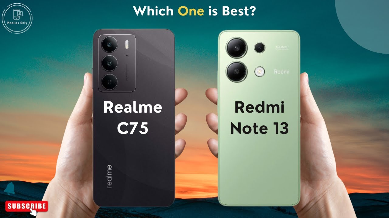 Realme C75 vs Redmi Note 13 | Detailed Comparison