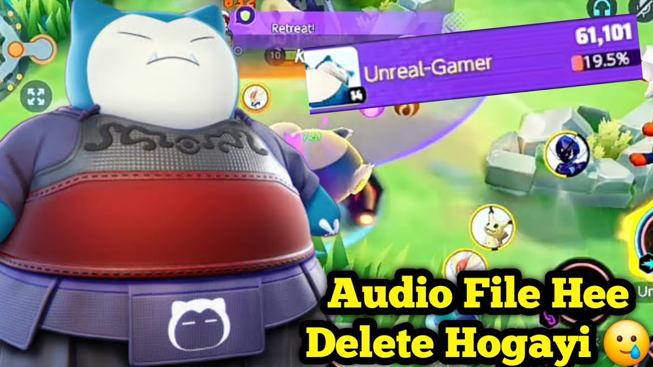 Snorlax Ke Khatarnak Mukke 👊 | Snorlax Gameplay | Pokemon Unite