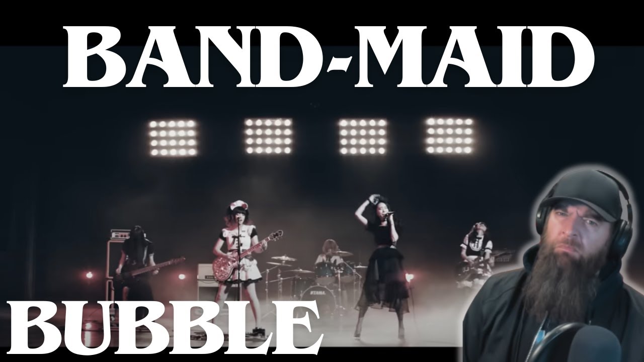 BAND-MAID / Bubble MUSIC VIDEO REACTION!