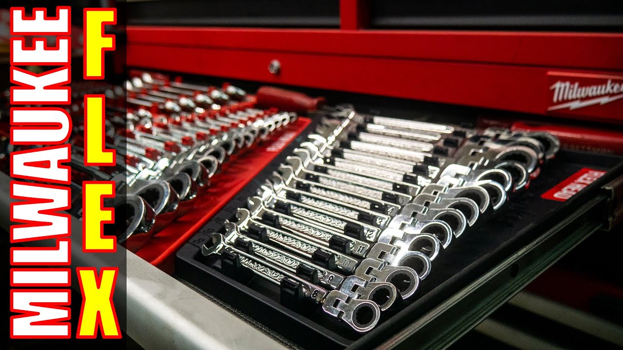 Обзор гаечных ключей Milwaukee Tool Flex Head с трещоткой — 15 и 7 предметов SAE и метрические