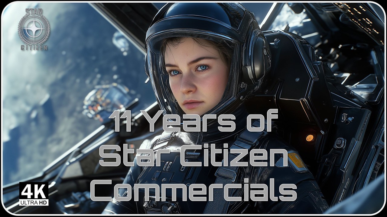 All Star Citizen Cinematic Trailers End 2024 - 2013 [4K]
