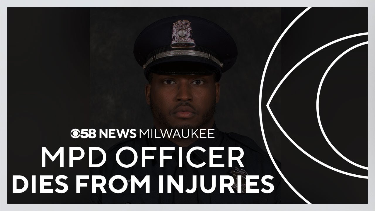 Milwaukee Police Officer Kendall Corder dies of injuries after shooting near 25th and Garfield
