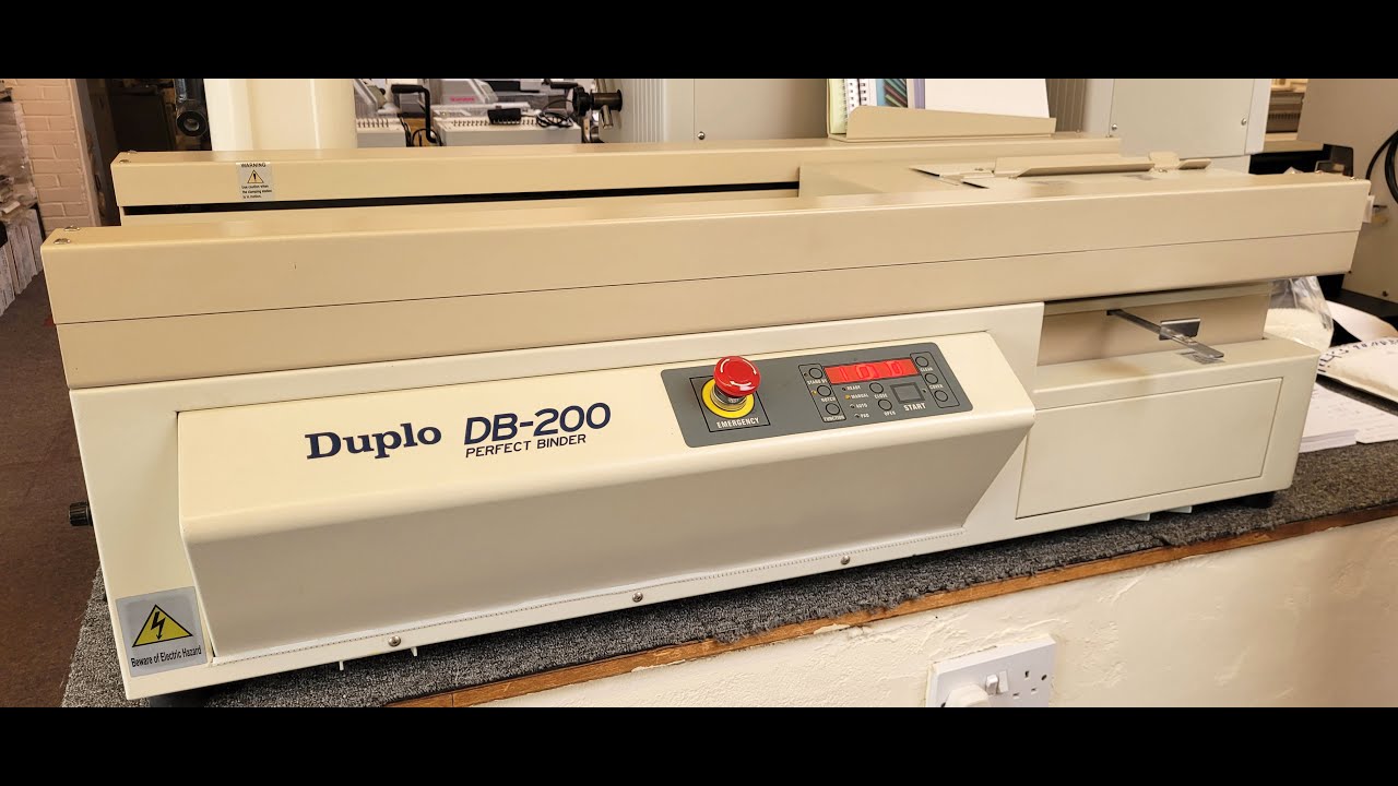 Duplo DB 200 Perfect Binder