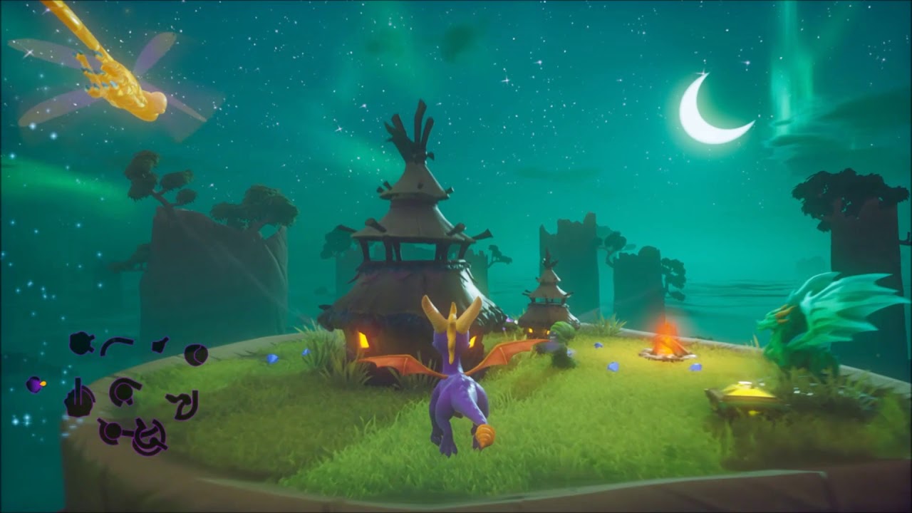 Spyro the Dragon -Tree Tops secret area Walkthrough
