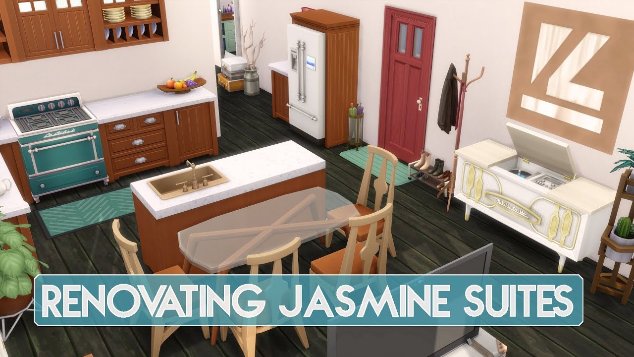 Sims 4 | Apartment Renovation | 2A Jasmine Suites