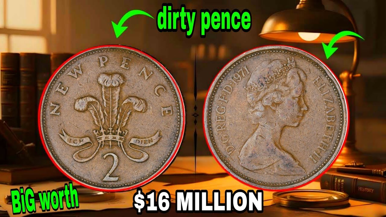 Don’t Ignore These Coins! Top 5 United Kingdom Two Pence Worth Big Money!
