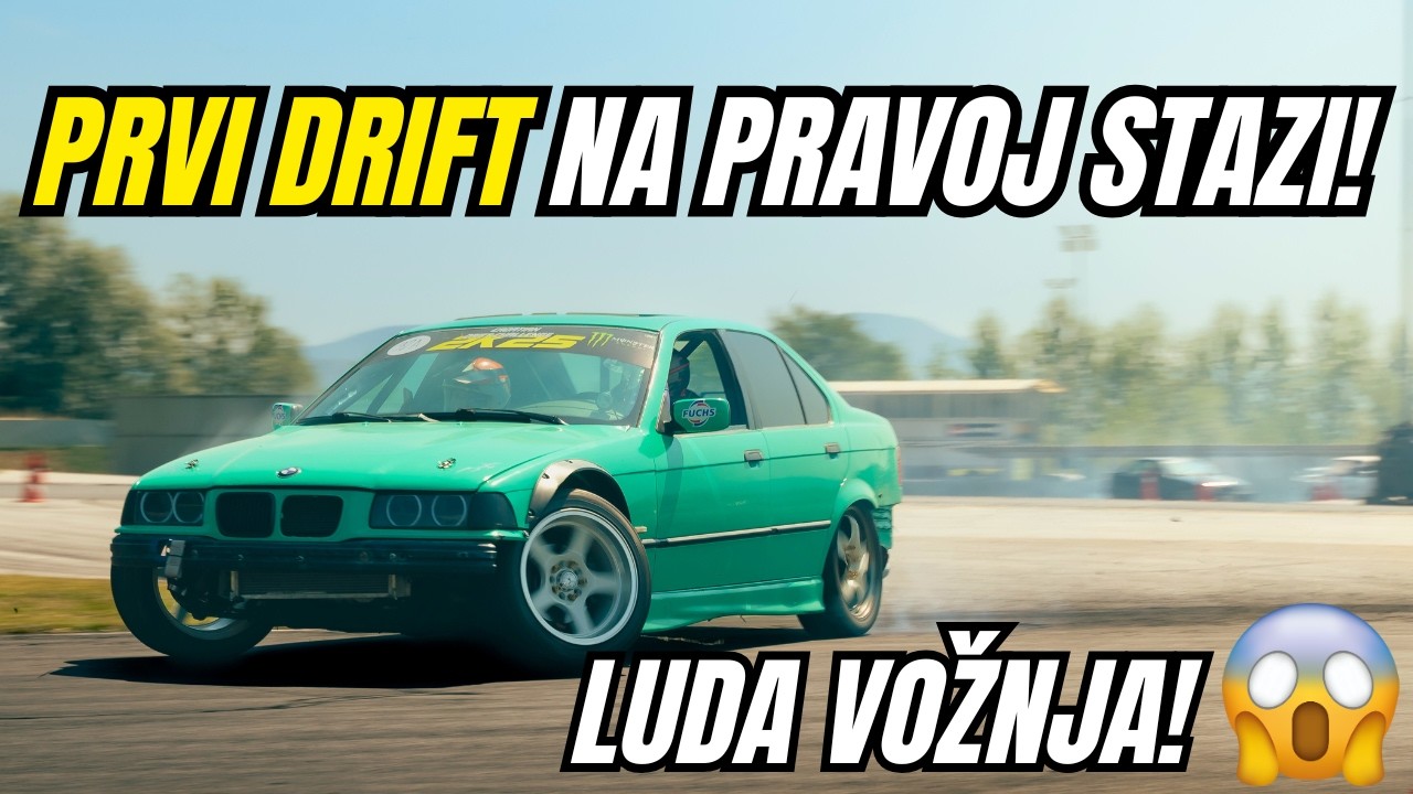 Prvi Drift Trening na Pravoj Stazi!! - Raceland Krško Diftday