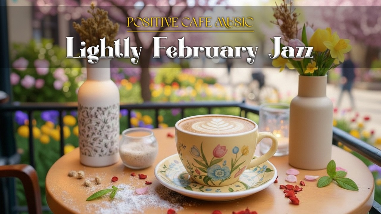 Gentle Winter Morning Jazz Cafe✨Lightly February Jazz & Sweet Bossa Nova Piano for Good Mood