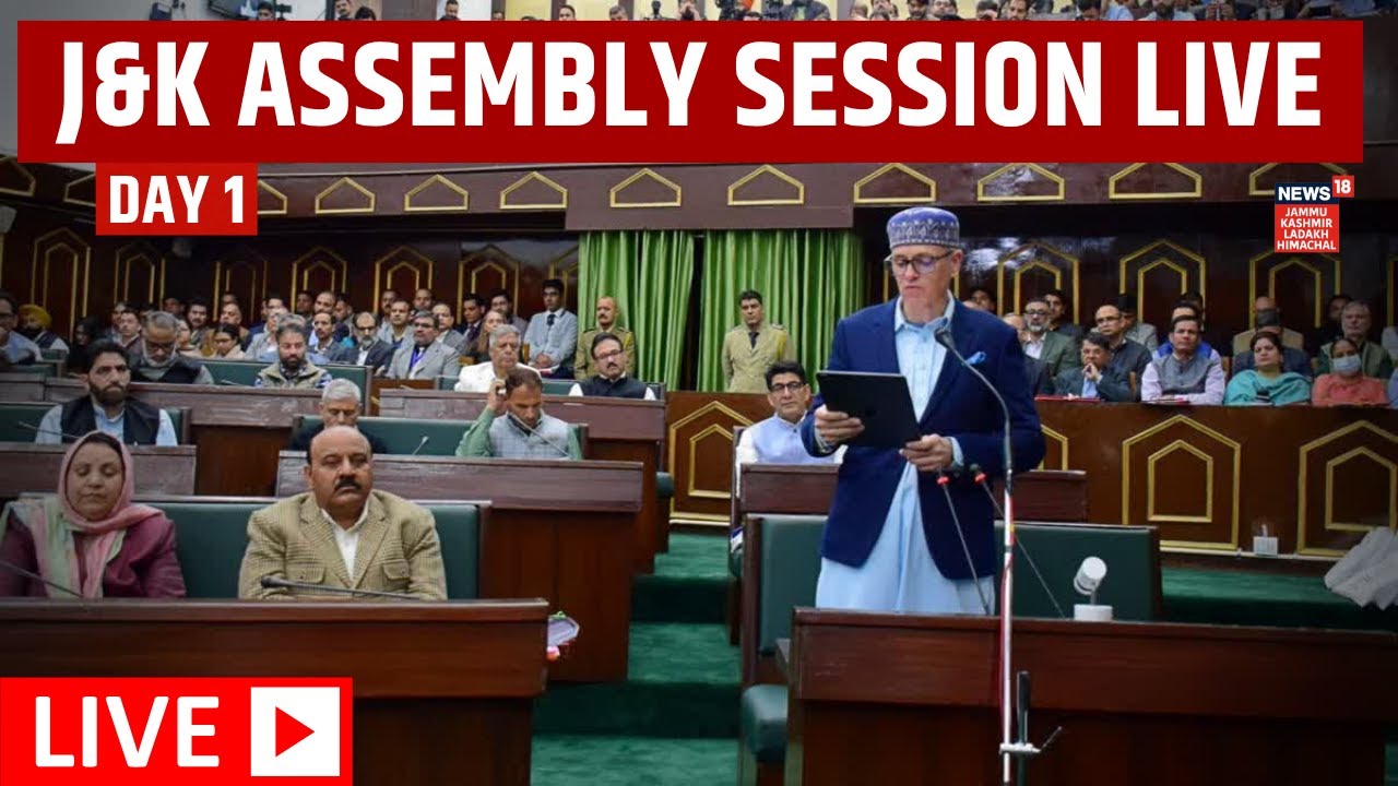 J&K Assembly Session LIVE | Jammu Kashmir Assembly Election | NC | BJP | Jammu & Kashmir News