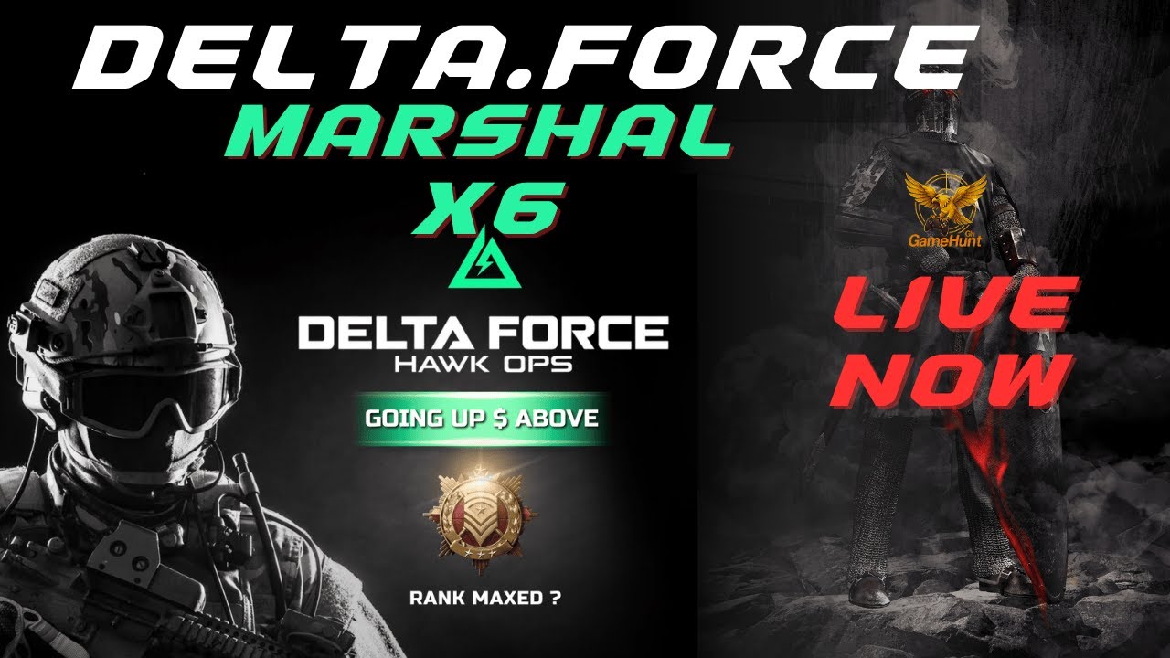 How Many Stars At Marshal At 32v32 | #deltaforce #live