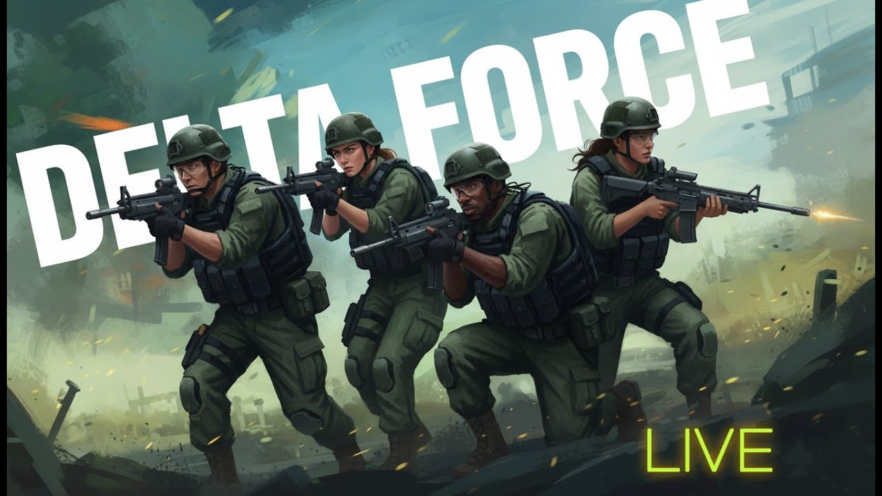 🔴 LIVE | Delta Force Ranked – NO AIM ASSIST Grind TV SHOW LIVE  (