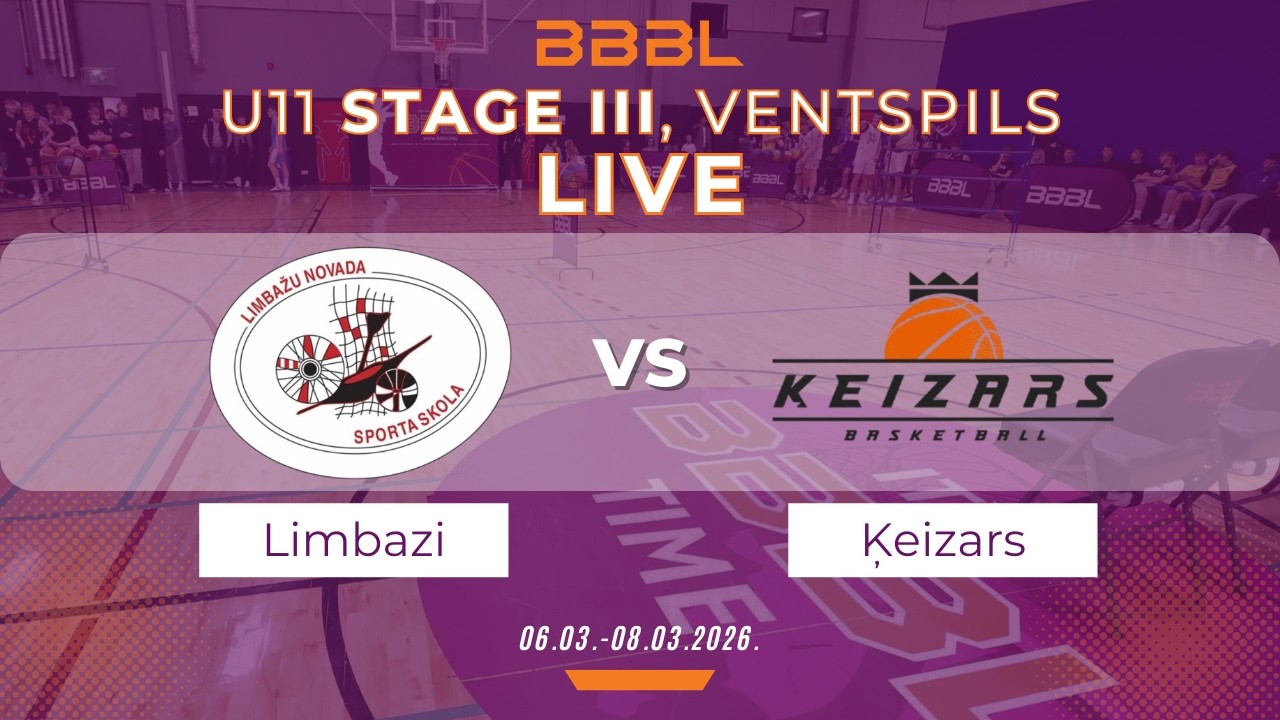 Limbaži 2015 vs RBS Centrs-2 2015 | BBBL U11 | Stage III