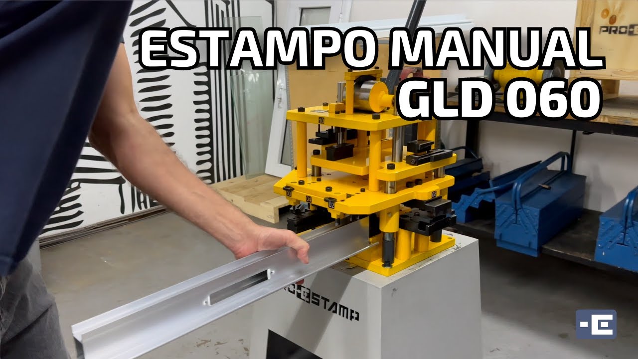 Estampo Manual GLD 060 Linha Gold - Pro-Estamp