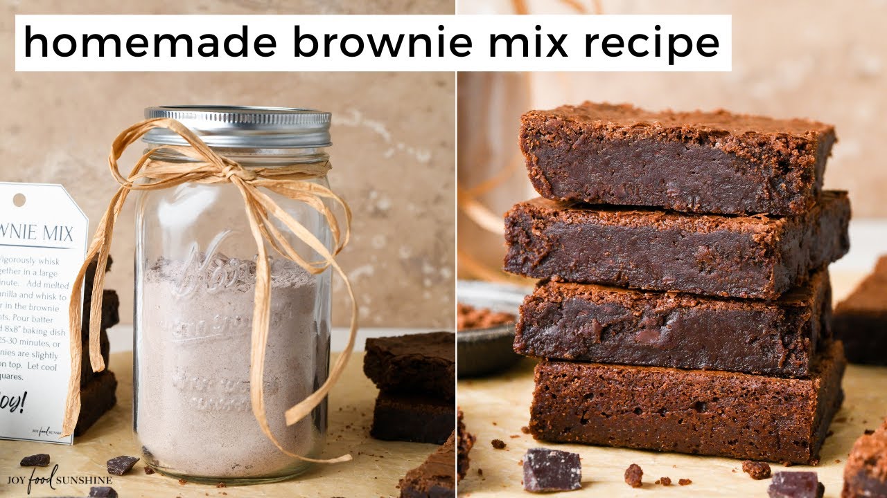 Homemade Brownie Mix