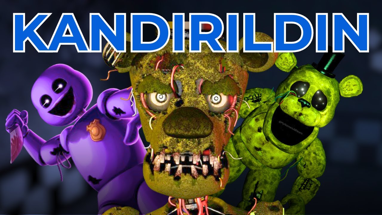 FNAF'IN SAHTE ANİMATRONİKLERİ !!