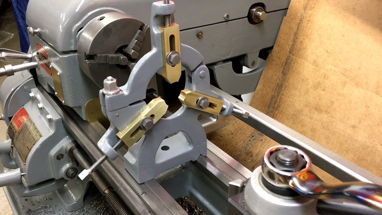 Repairing a Steady Rest for the Logan Lathe