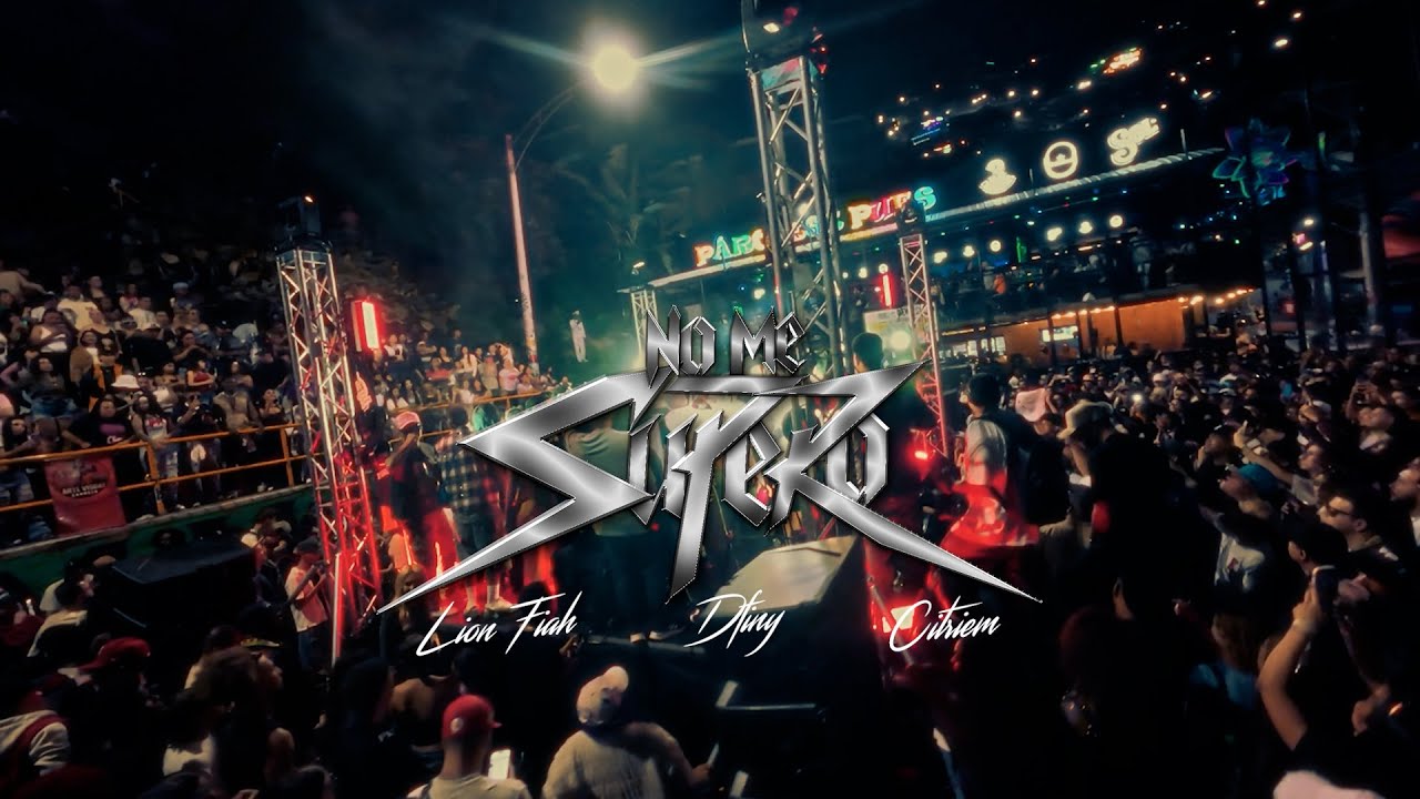 Dfiny, Lion Fiah, Citriem - NO ME SUPERO (Live Show) Medellin, Comuna 13